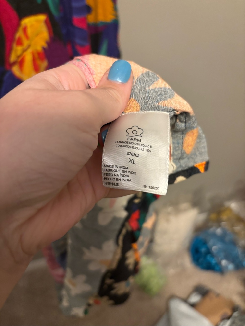 Farm Rio Pop Print A-Line Dress XL - Picture 15 of 16